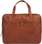 BURKELY Vintage Noa Little Worker - Schoudertas - Laptopvak 13,3 inch - Cognac