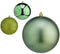 Set kerstballen Groen Plastic Ø 12 cm (6 Stuks)