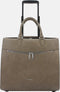 Gigi Fratelli Dames Leren Laptop Trolley 15 inch Romance Business ROM8012 Taupe