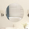 vidaXL - Spiegel - rond - frameloos - 30 - cm - glas