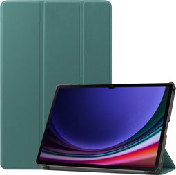 iMoshion Tablet Hoes Geschikt voor Samsung Galaxy Tab S9 - iMoshion Trifold Bookcase - Donkergroen
