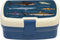 Rex London Lunchbox set met Broodtrommel / Drinkfles / Snackdoosjes (3 stuks) - Haai