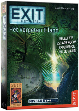 999 Games - EXIT - Het Vergeten Eiland - Escape Room Spel - Coöperatief Puzzelspel