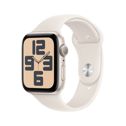 APPLE Watch SE GPS 44mm Starlight Sport Band M/L Smartwatch Starlight Aluminium