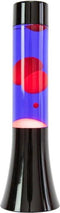 Fisura Mini Lavalamp - Rood en Blauw - 9x9x31cm