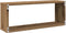 vidaXL - Wandschappen - kubus - 6 - st - 60x15x23 - cm - hout - artisanaal - eiken