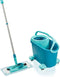 Leifheit Clean Twist M - Vloerwisser Ergo - Mobiel systeem met wieltjes - 33 cm - Turquoise