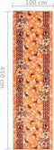vidaXL - Tapijtloper - 100x450 - cm - BCF - terracottakleurig
