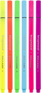 Bruynzeel - Fineliner bruynzeel set 6 neonkleuren