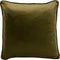 Dutch Decor BASIL - Kussenhoes velvet Chive 45x45 cm - groen - met rits