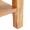 vidaXL - Wandtafel - 100x40x76 - cm - massief - acaciahout