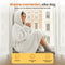 Goliving Fleece Hoodie Deken - Snuggle Hoodie - Wit