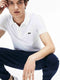Lacoste Heren Poloshirt - Katoen - Maat L - Wit