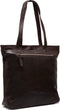 Chesterfield Bonn Leren Shopper - Laptoptas 14 inch - Donker Bruin