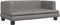 vidaXL - Hondenmand - 80x45x30 - cm - kunstleer - grijs