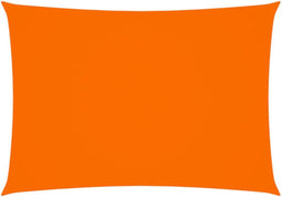 vidaXL - Zonnescherm - rechthoekig - 3,5x5 - m - oxford - stof - oranje