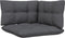vidaXL - 3-delige - Loungeset - met - kussens - massief - grenenhout - wit