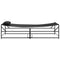 vidaXL - Ligbed - - - Antraciet - - - 200x74x73 - cm - - - Staal - & - Textilene