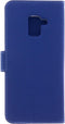 Accezz Samsung Galaxy A8 (2018) - Wallet Softcase Bookcase - 3 Pashouders - Donkerblauw