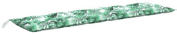vidaXL - Tuinbankkussen - 180x50x7 - cm - oxford - stof - bladpatroon