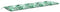 vidaXL - Tuinbankkussen - 180x50x7 - cm - oxford - stof - bladpatroon