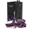 Fifty Shades Pleasure Overload 10 Days of Play Couple's Kit - Zwart/ Zilver