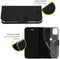 Accezz Wallet Softcase Bookcase - Motorola Moto G100 - Kunstleer - Zwart