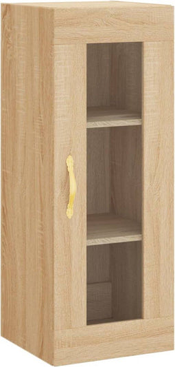 vidaXL - Hangkast - 34,5x34x90 - cm - sonoma - eikenkleurig