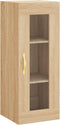 vidaXL - Hangkast - 34,5x34x90 - cm - sonoma - eikenkleurig