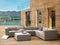 Beliani AREZZO - Loungeset voor 7 - Beige - Kunststof
