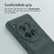 imoshion Hoesje - Geschikt voor OnePlus 12 - EasyGrip Backcover - Donkergroen