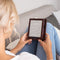 imoshion Ereader Cover / Hoesje Geschikt voor Kobo Libra H2O - imoshion Vegan Leather Bookcase - Donkerbruin