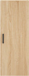 vidaXL - Hangkast - 34,5x34x90 - cm - sonoma - eikenkleurig