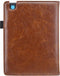 imoshion E-reader Hoesje - Geschikt voor Kobo Aura H2O Edition 2 - Luxe Effen Bookcase - Bruin