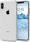 Spigen iPhone X XS - Back Cover - Dun TPU - Transparant