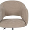 Design bureaustoel - Beige - Stof - Comfortabele zitpositie - volwassenen