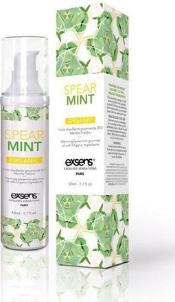 Exsens Fresh Mint - Verwarmende Massageolie - 100ml