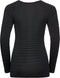 Odlo Performance Light Top - Thermoshirt Lange Mouw - Ademend - Zwart - Maat L