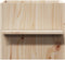 vidaXL - Kattenhuis - 51x35x30 - cm - massief - grenenhout - wit