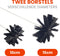 Kibani schoorsteenborstel 9 meter 10cm & 15cm - 2 borstels - schoorsteenreiniger - schoorsteenveger - schoorsteenveegset - schoorsteen borstel - veegkit - borstelset voor boormachine - boormachine