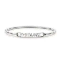 Michael Kors MK Logo Bracelet - Armband - Cubic zirconia - Zilverkleurig