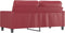 vidaXL - Tweezitsbank - 140 - cm - kunstleer - wijnrood
