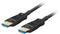 Lanberg CA-HDMI-30FB-0800-BK - HDMI Kabel - 80 m - 2.1 - 240 Hz 48 Gbit/s - Zwart