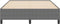 vidaXL - Bedframe - Lichtgrijs - 140x200 - cm - Corduroy - Stof