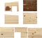 ProGarden - Egelhuisje - 34x28x22 - cm - hout - met - boomschors