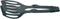 Westmark Dubbele bak-/serveertang, lengte: 28,9 cm, kunststof, Duetto Flonal, zwart, 21002260