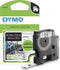 DYMO D1 - Labels - Thermisch transfer - Zwart op wit - 12mm x 5.5m