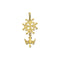 Marie Celeste - Hanger hugenotenkruis - 14 karaat goud - 25 mm