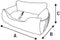 Flamingo Megan - Autostoel hond - Veilig achterbankmodel - Beige