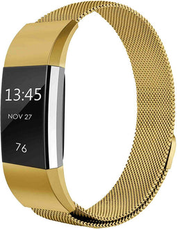 iMoshion Bandje Geschikt voor Fitbit Charge 2 Maat S - iMoshion Milanees magnetische band - goud